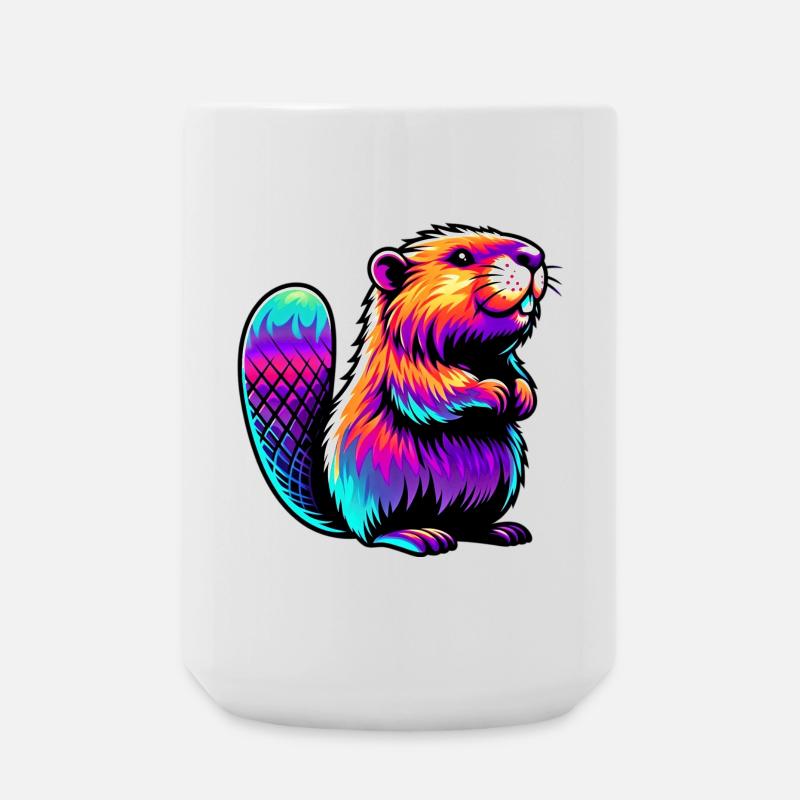 Bieber - Große Tasse 440 ml - Weiß