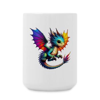 Dragon - Large Mug 440 ml - white - Front