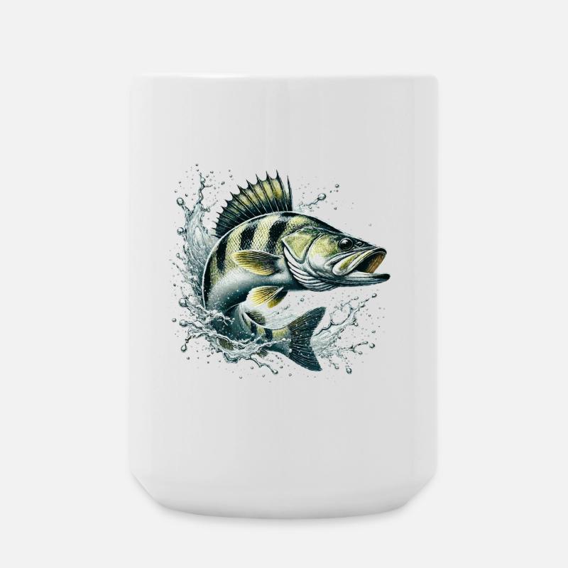 Zander - Große Tasse 440 ml - Weiß