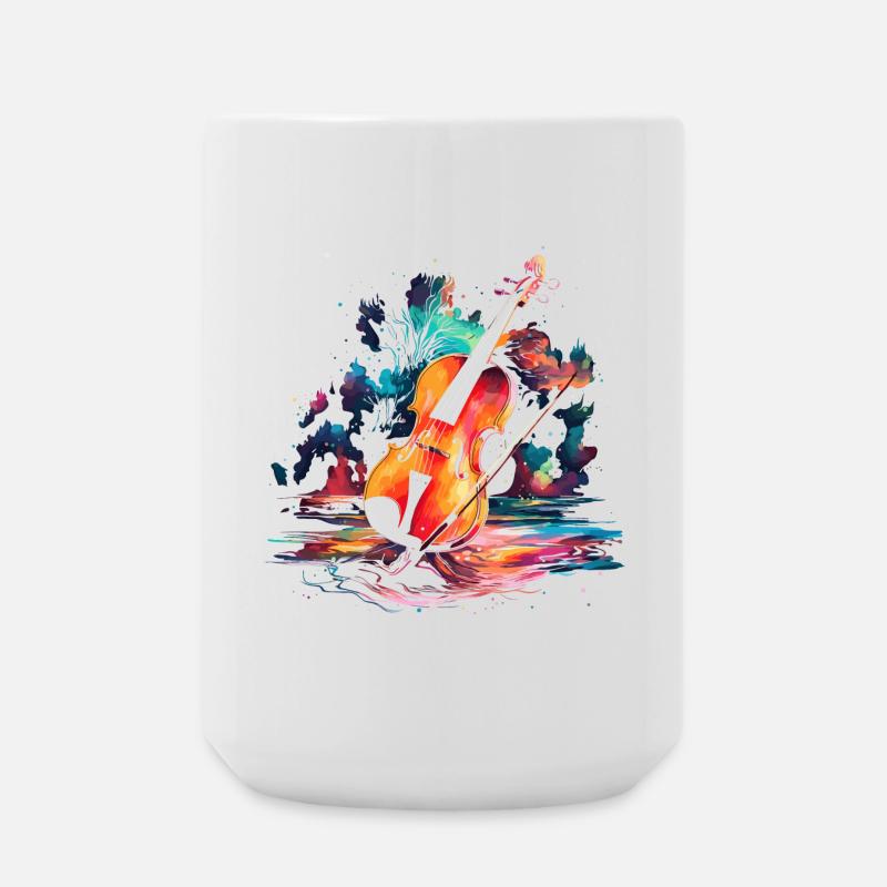 Violon Steamwave - Grande tasse 440 ml - blanc