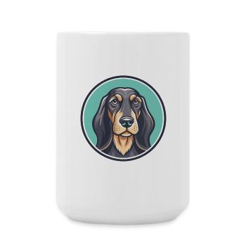 Griechischer Hase Hund Rasse Karikatur Kawaii Clipart - Große Tasse 440 ml - Weiß - Vorne