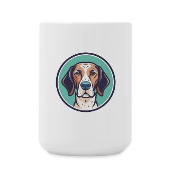 Old Spanish Pointer Dog Breed Funny Cartoon Kawaii - Large Mug 440 ml - white - Front