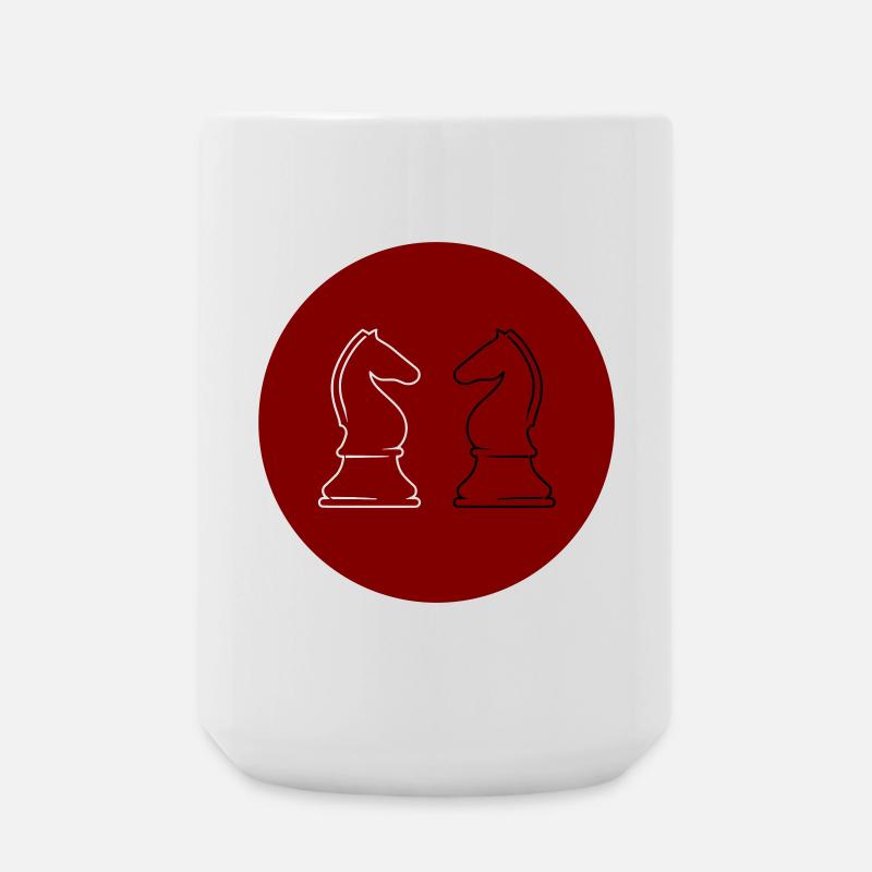 Chess 2Springer - Large Mug 440 ml - white
