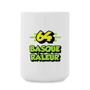 basque râleur - Grande tasse 440 ml - blanc - Devant