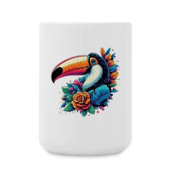 Toucan - Large Mug 440 ml - white - Front