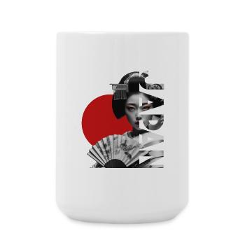 Japan - Große Tasse 440 ml - Weiß - Vorne