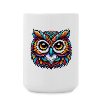Owl - Large Mug 440 ml - white - Front