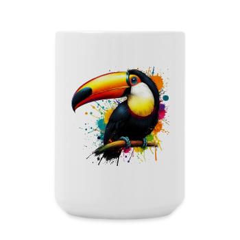 Toucan - Large Mug 440 ml - white - Front