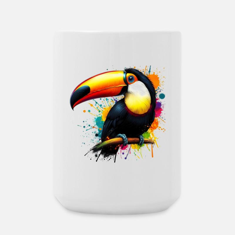 Tukan - Große Tasse 440 ml - Weiß