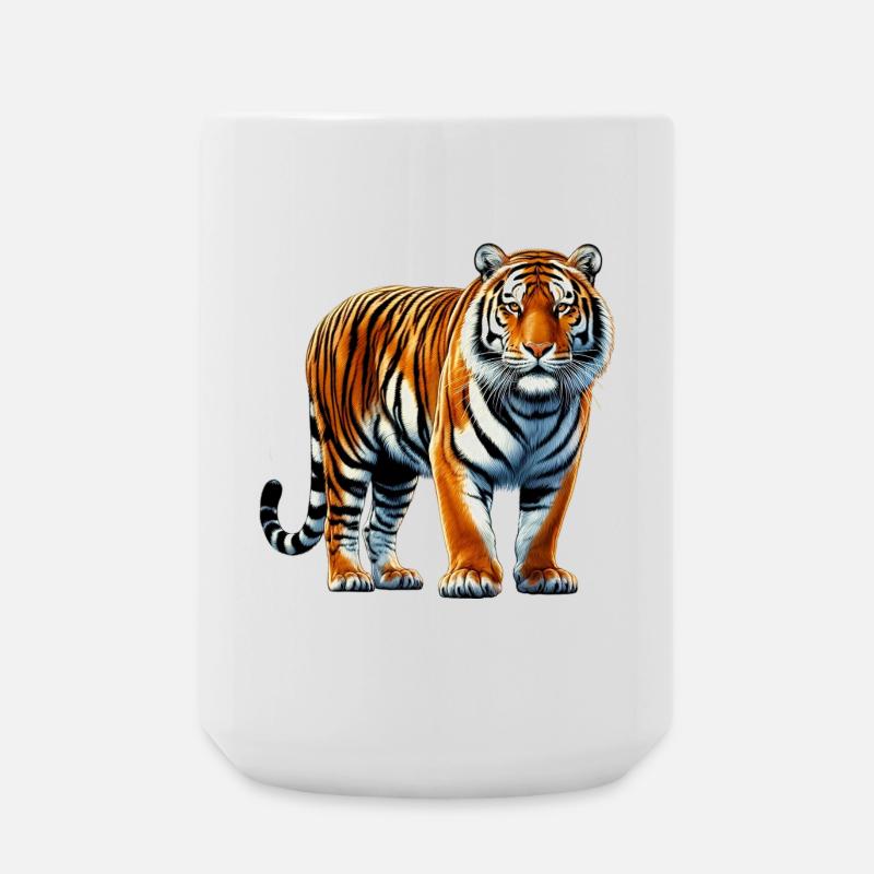 Tiger - Large Mug 440 ml - white