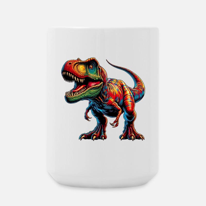Dinosaur - Large Mug 440 ml - white