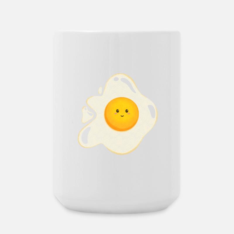 Süßes Spiegelei - Große Tasse 440 ml - Weiß