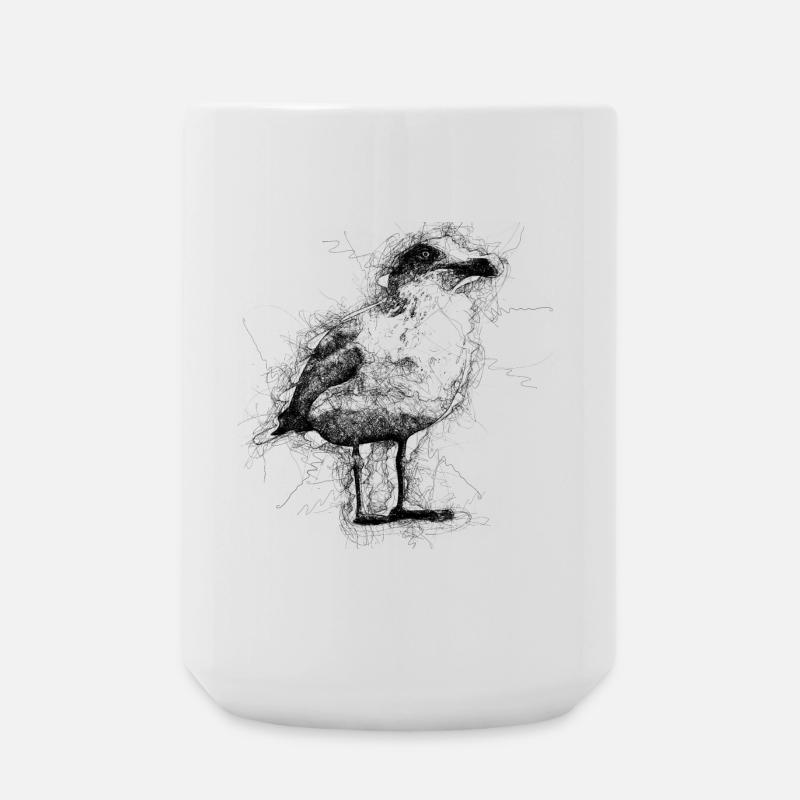 Gull - Large Mug 440 ml - white
