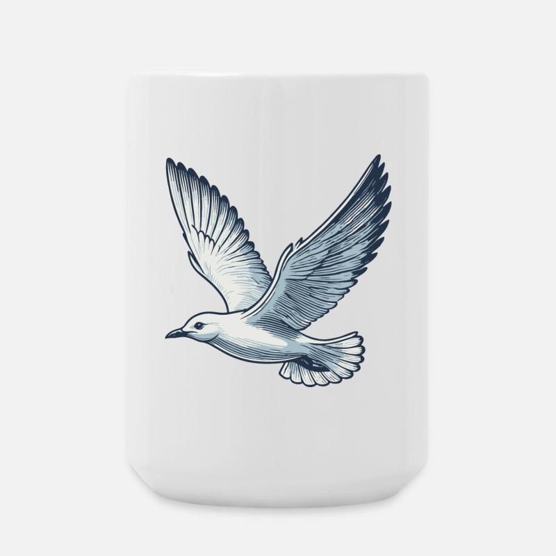 Gull - Large Mug 440 ml - white