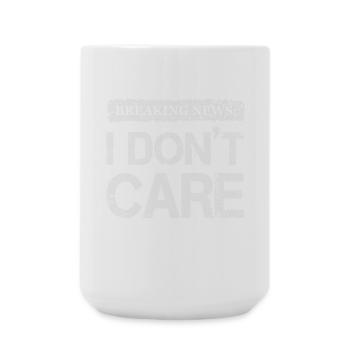 Conception audacieuse d’un t-shirt de protestation - Grande tasse 440 ml - blanc - Devant