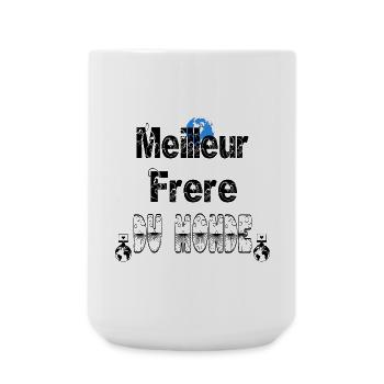 Meilleur Frère du Monde - Grande tasse 440 ml - blanc - Devant
