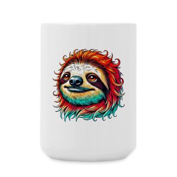 Paresse - Grande tasse 440 ml - blanc - Devant