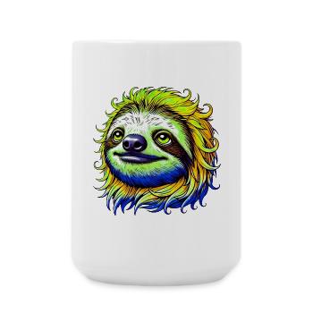 Sloth - Large Mug 440 ml - white - Front