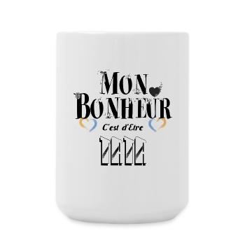 Mon Bonheur C'est d'Etre Tata - Grande tasse 440 ml - blanc - Devant