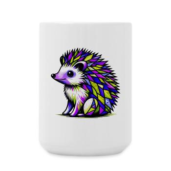 Hedgehog - Large Mug 440 ml - white - Front