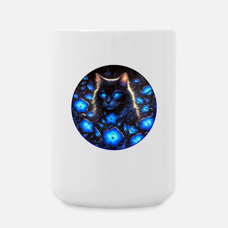 Chat d’une beauté éclatante - Grande tasse 440 ml - blanc