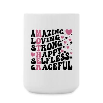 Best Mom Ever - Large Mug 440 ml - white - Front