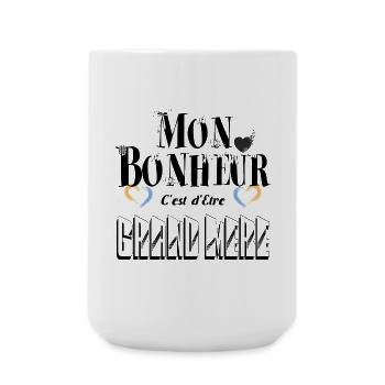 Mon Bonheur C'est d'Etre Grand Mère - Grande tasse 440 ml - blanc - Devant