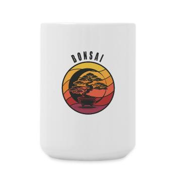 Bonsai Yin Yang - Large Mug 440 ml - white - Front