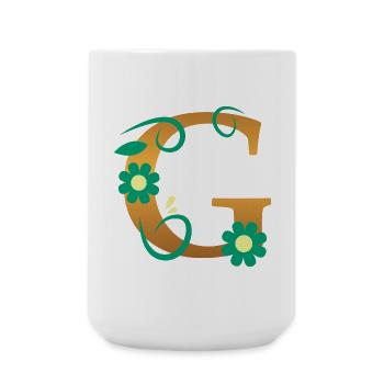 G - Grande tasse 440 ml - blanc - Devant