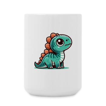 Stegosaurus Baby Dino Babydino Dinobaby Gift - Large Mug 440 ml - white - Front
