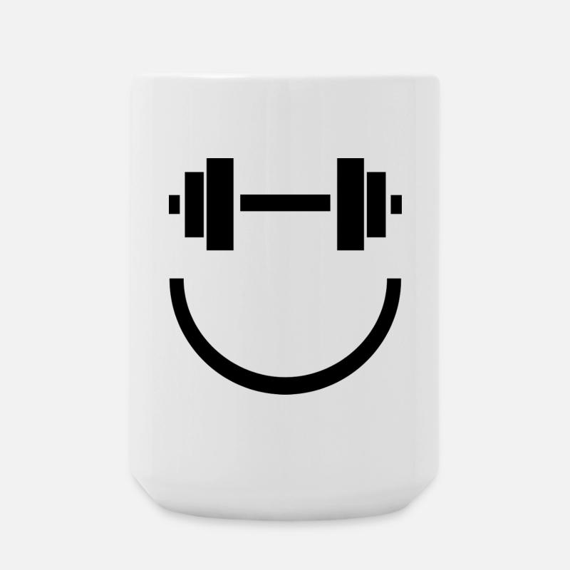 Smile Gains - Large Mug 440 ml - white