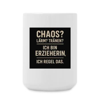 Erzieherin - Große Tasse 440 ml - Weiß - Vorne