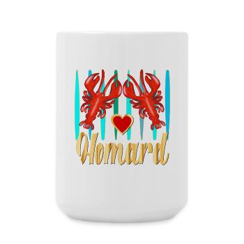 Homard - Grande tasse 440 ml - blanc - Devant