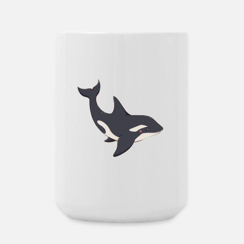 Orca - Große Tasse 440 ml - Weiß