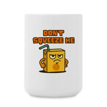 Carton de jus - ne me mets pas la pression - Grande tasse 440 ml - blanc - Devant