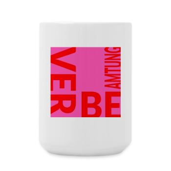 Verbeamtung Beamtin - Auf Lebenszeit - Große Tasse 440 ml - Weiß - Vorne