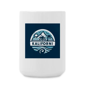See Thun Bern T-shirt Berge Kaliforni Niesen - Large Mug 440 ml - white - Front