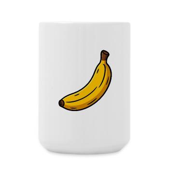 Banana Classic - Große Tasse 440 ml - Weiß - Vorne