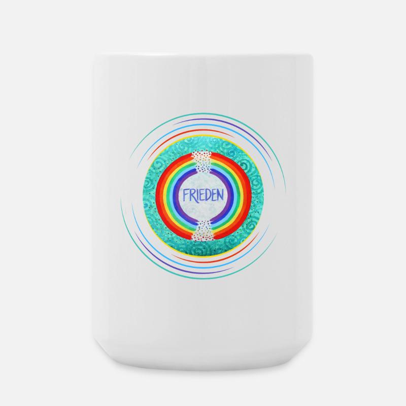 Frieden - Juli 2025 - Sonja von Staden - Große Tasse 440 ml - Weiß