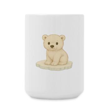 Nordic Arctic - Polar Bear - Large Mug 440 ml - white - Front