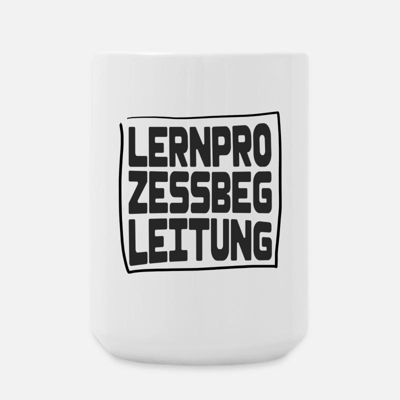 Lernprozessbegleitung - Große Tasse 440 ml - Weiß