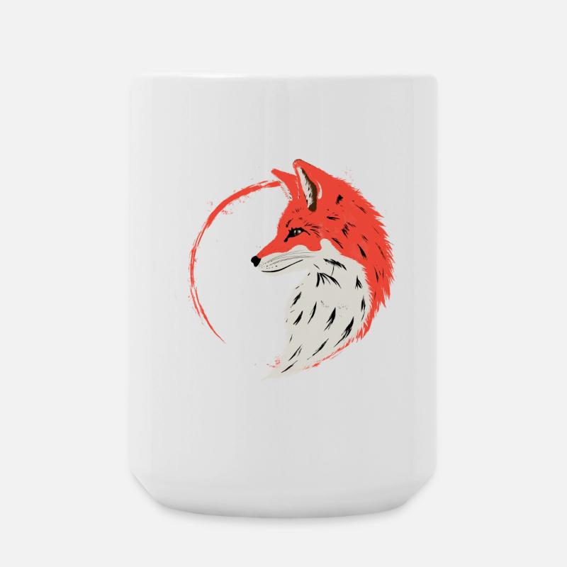 enso fox - Große Tasse 440 ml - Weiß
