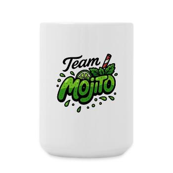 Team Mojito - Große Tasse 440 ml - Weiß - Vorne