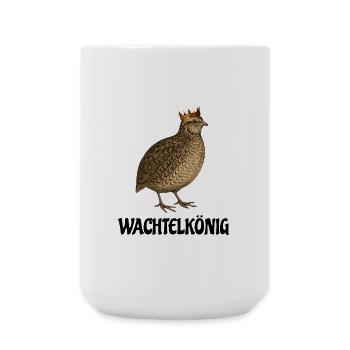 Imprimé râle des genêts - Grande tasse 440 ml - blanc - Devant