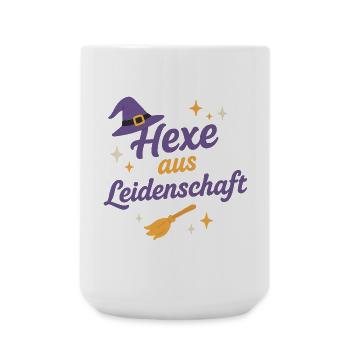 Hexe aus Leidenschaft - Große Tasse 440 ml - Weiß - Vorne