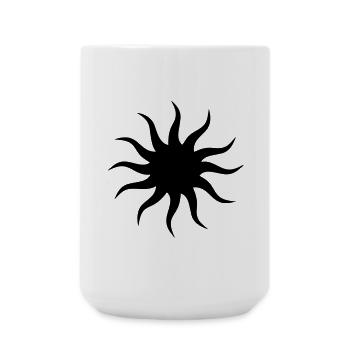 Sun - Large Mug 440 ml - white - Front