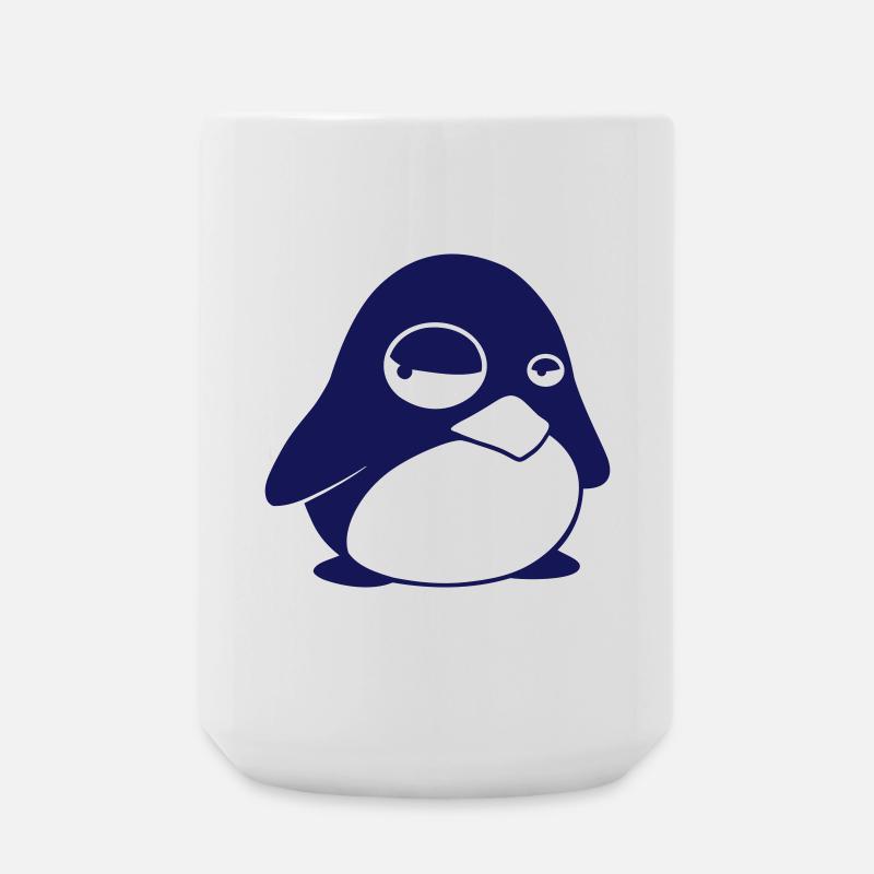TUX Penguin, LINUX v2.0 - Grande tasse 440 ml - blanc