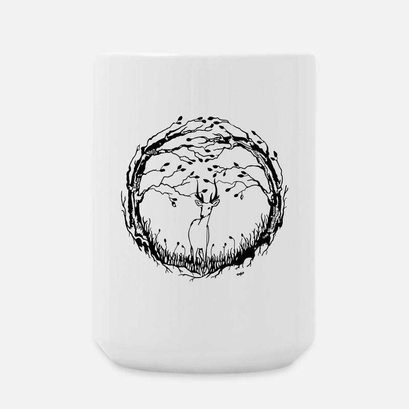 The forest - Large Mug 440 ml - white
