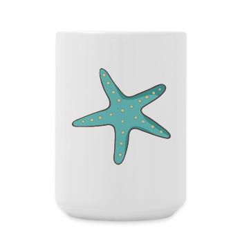 L’étoile de mer - Grande tasse 440 ml - blanc - Devant