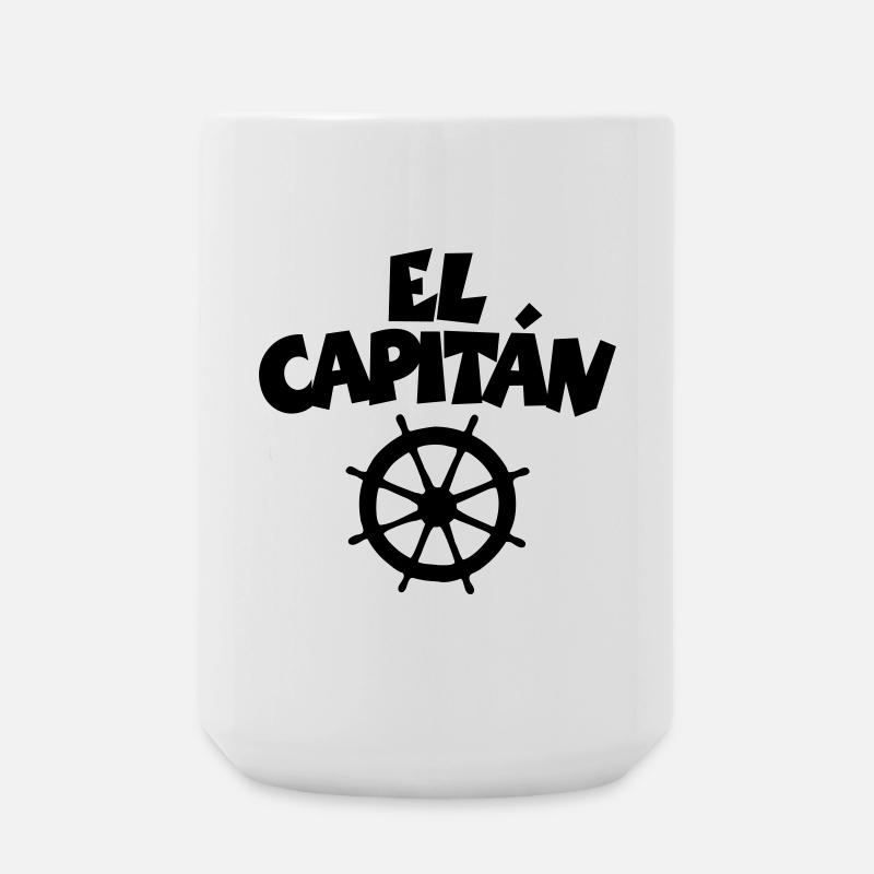El Capitán Wheel - Large Mug 440 ml - white